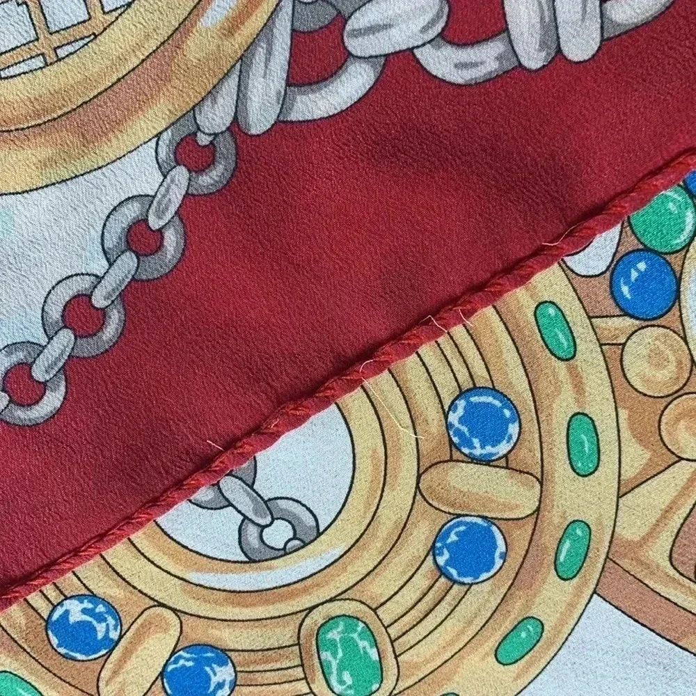 Bruno Gabrieli silk scarf